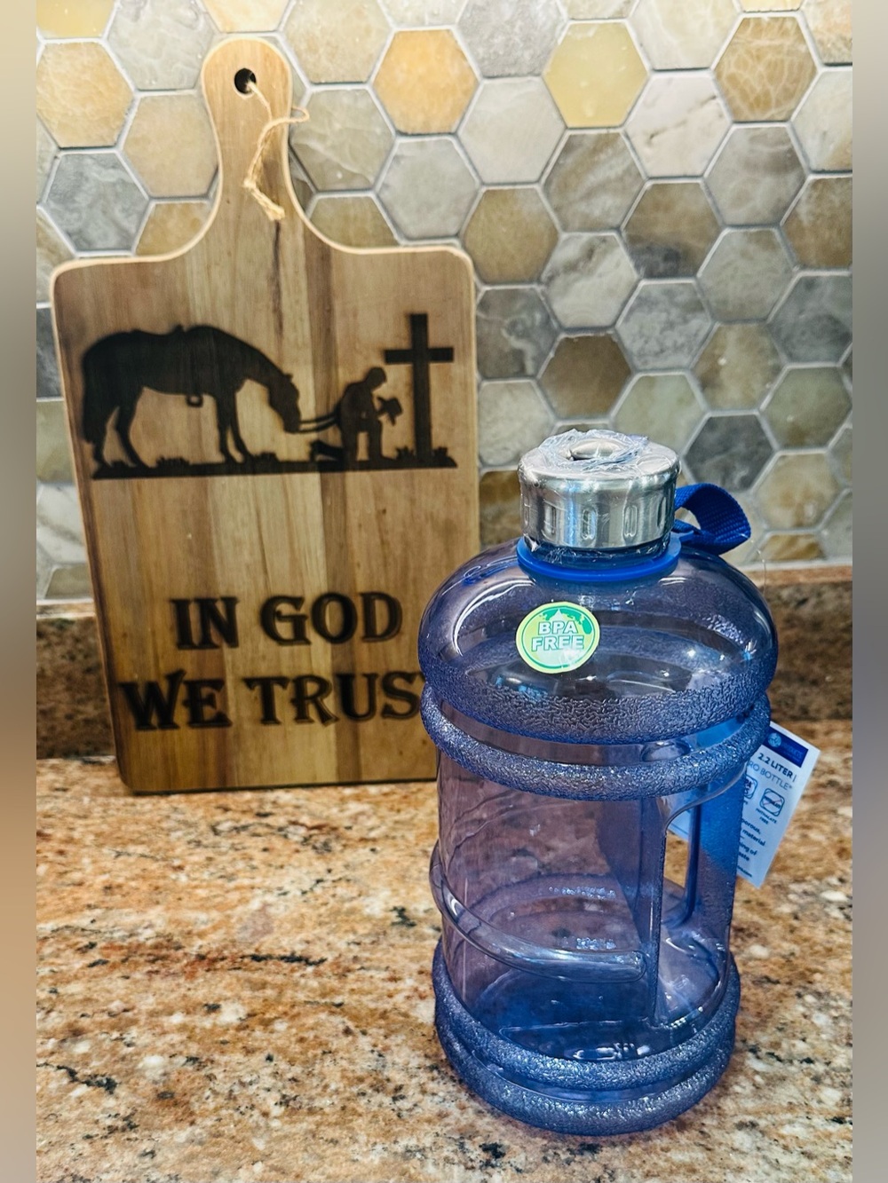 NWT Enviro BPA-Free Water Jug Bottle 2.2 Liter